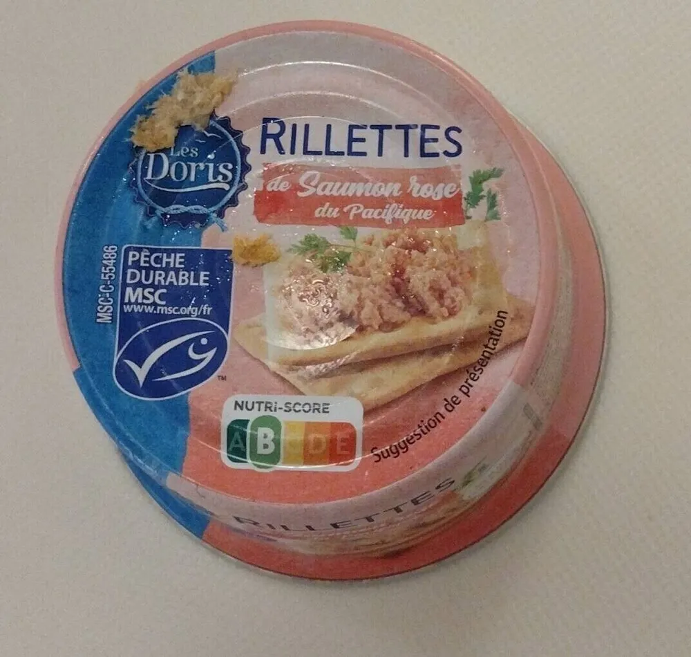 RILLETTES de saumon rose au pacifique