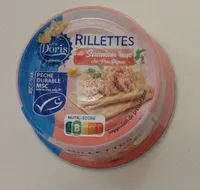RILLETTES de saumon rose au pacifique