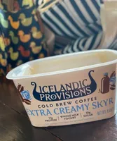Cold brew coffee  extra creamy skyr