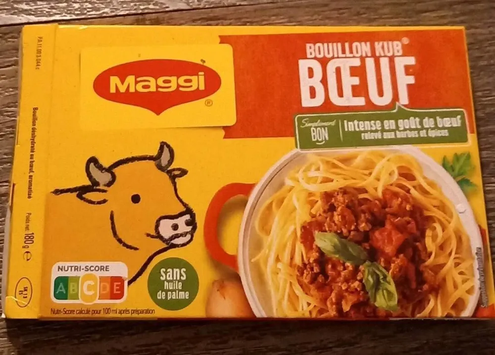 Bouillon de bœuf kub