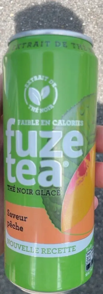 Fuze tea en canette