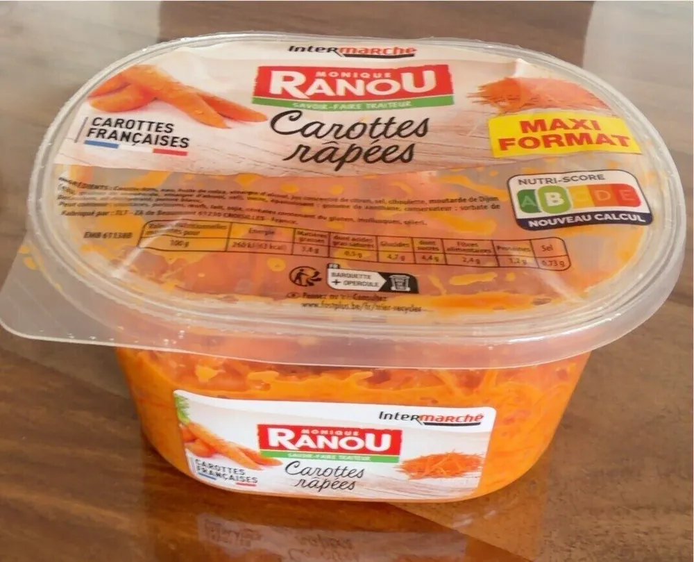 Carottes râpées
