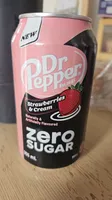 Dr Pepper Strawberry And Cream Zero