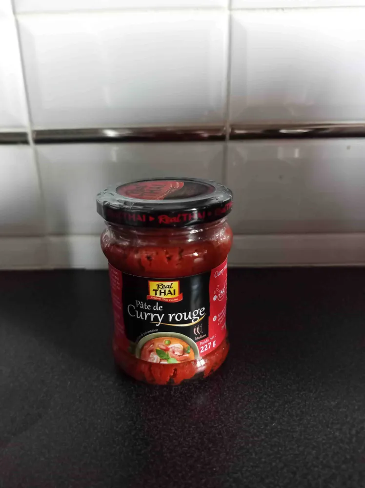 Pâte de curry rouge