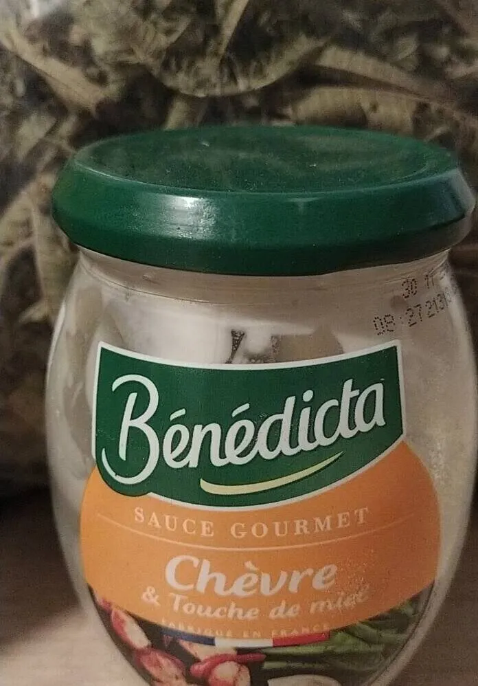 Sauce gourmet chèvre et touche de miel