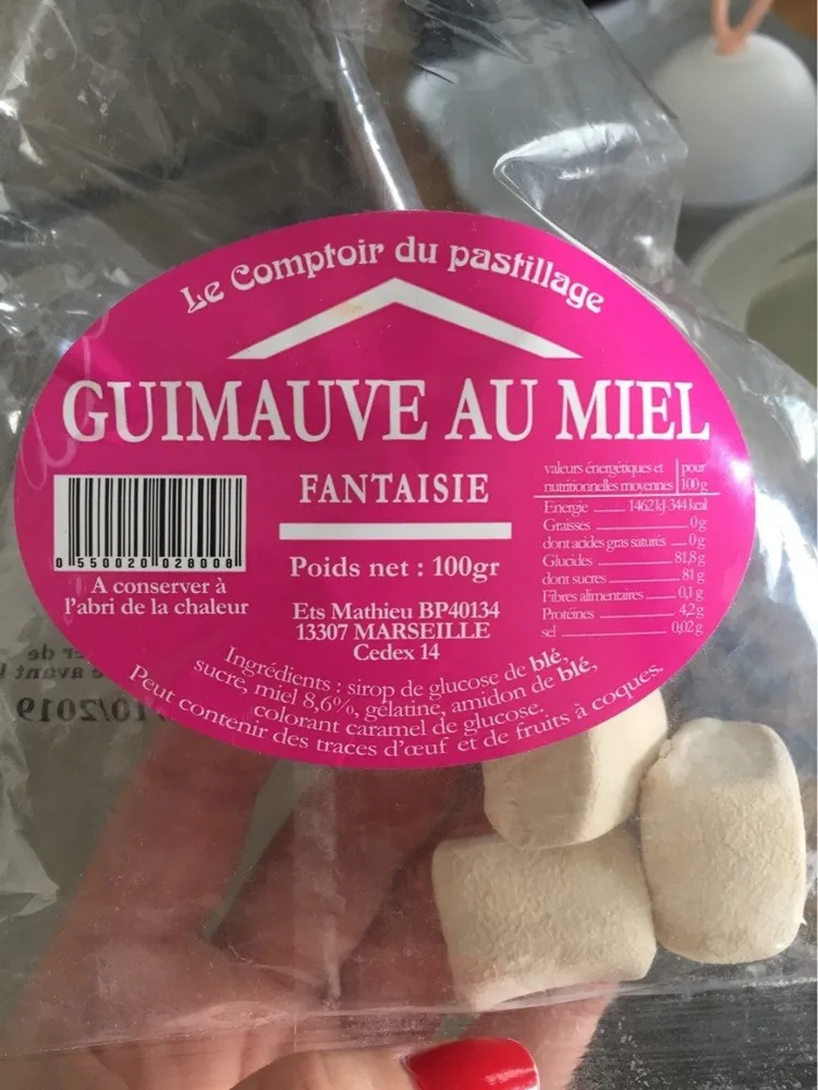 Guimauve au miel