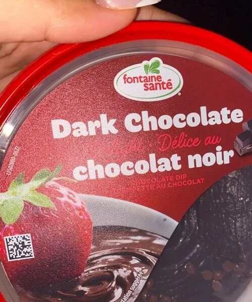 Trempette au chocolat noir