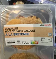 Coquille noix de Saint Jacques à la Bretone