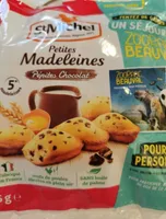 Petites Madeleines Pépites Chocolat