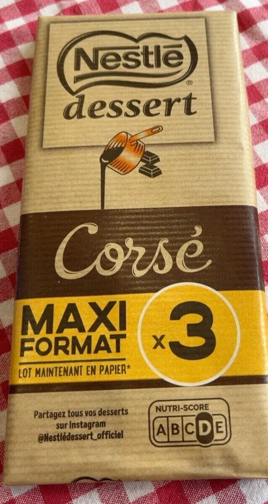 Nestle  dessert corsé