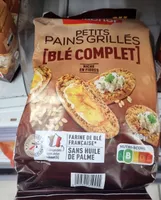 Petits pains grillés ble complet