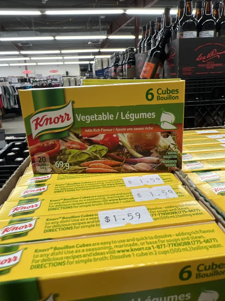 knorr vegetable cubes