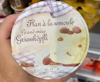 Flan a la semoule