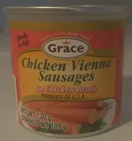Chicken Vienna Sausages in Chicken Broth