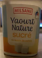 Yaourt nature sucré