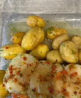Rôti de cabillaud et Saumon  à l’ail