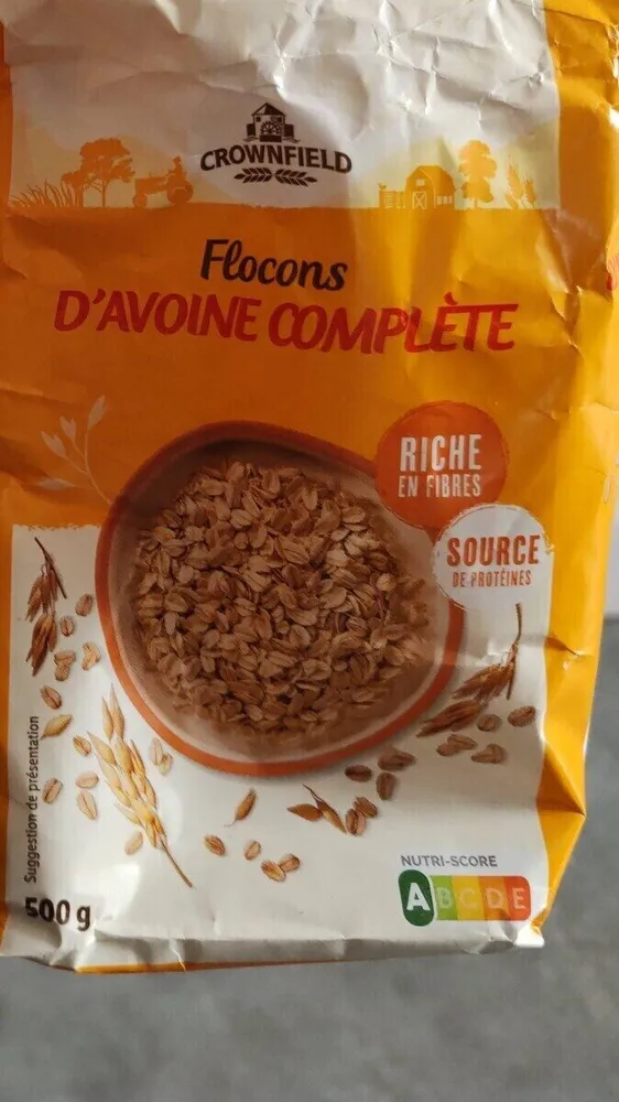 Flocon d'avoine complète