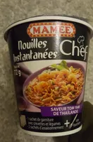 Nouille instantanée saveur tom yam de Thaïlande