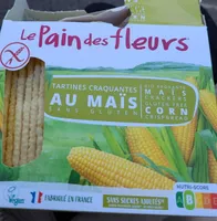 Tartines craquantes au maïs