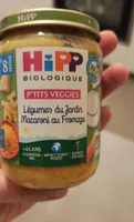 Légumes du jardin macaroni au fromage