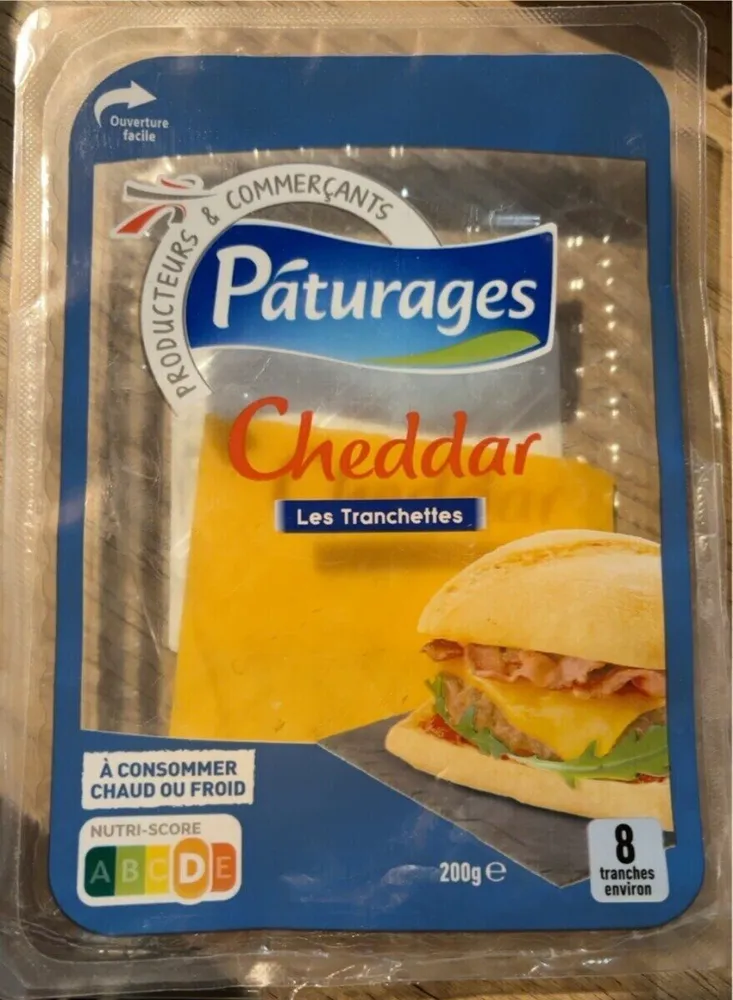 Cheddar les tranchettes