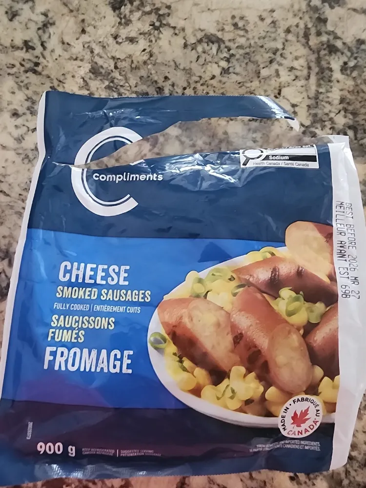 Cheese Smoked Sausages