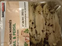 Anchois marinés ail et persil