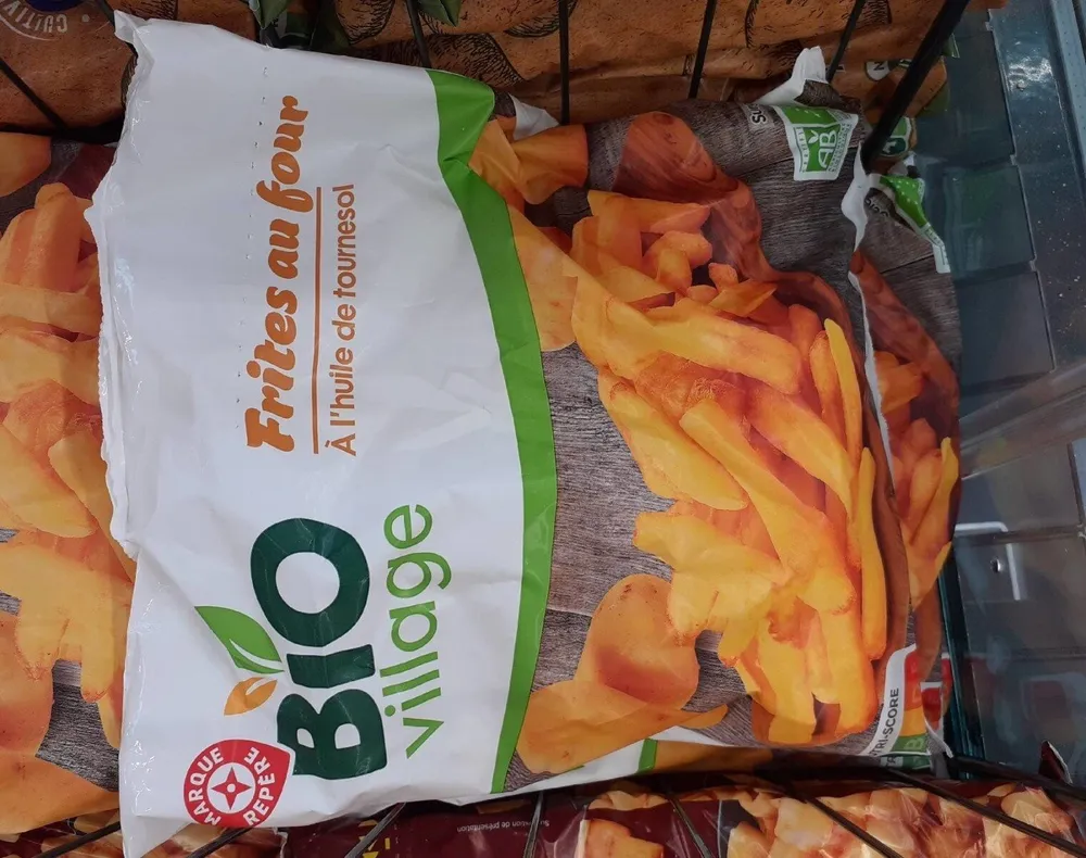 Bio village-Frites au four