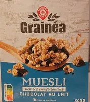 Muesli pépites croustillantes chocolat au lait