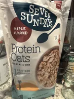Maple Almond Protein Oats By Seven Sundays