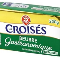 Les croisés beurre gastronomique demi-sel