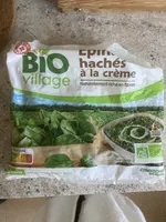 Épinards hachés à la crème