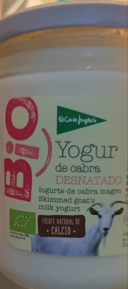 Yogur de cabra desnatado BIO