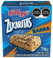 Barras de cereal zucaritas sabor chocolate
