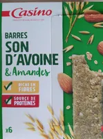 Barres Son D'Avoine & Amandes
