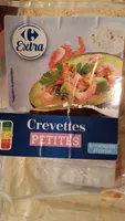 Crevettes petites décortiquées et cuites