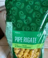 Pâte pipe rigate