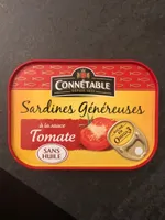 Sardines genereuses a la sauce tomates