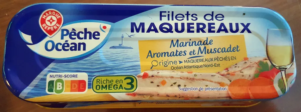 Filets de maquereaux Marinade Aromates et Muscadet