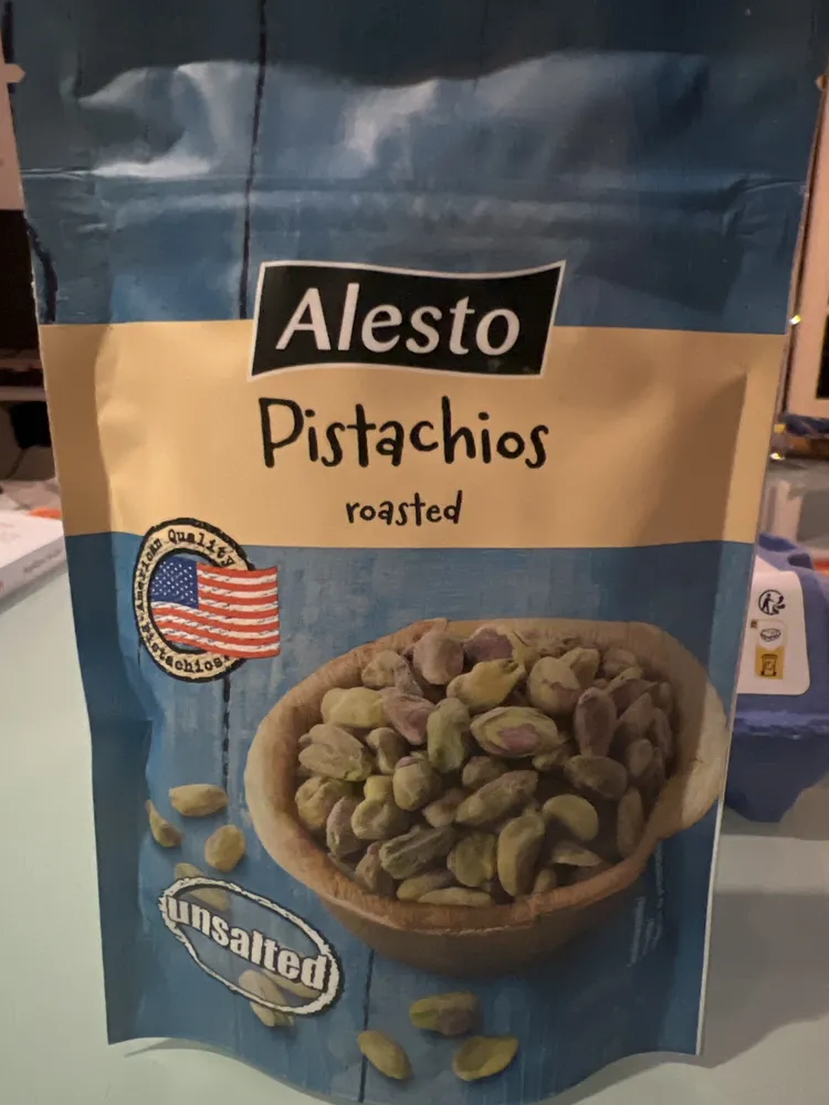 Pistaches grillées