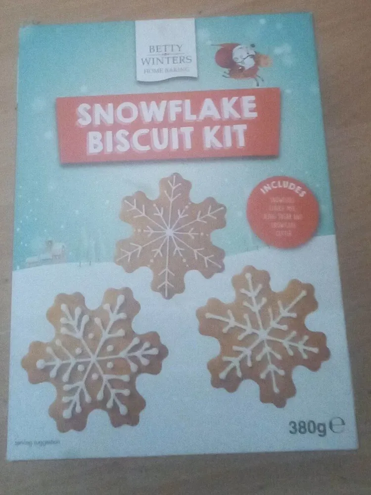 Snowflake Biscuit Kit
