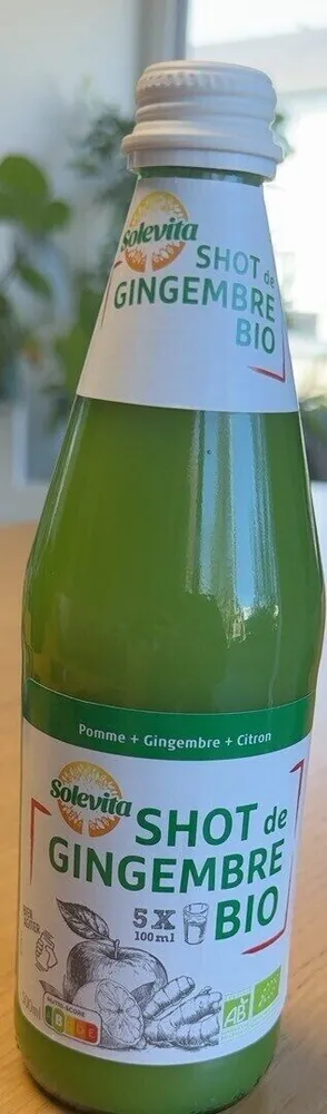 Shot de gingembre bio