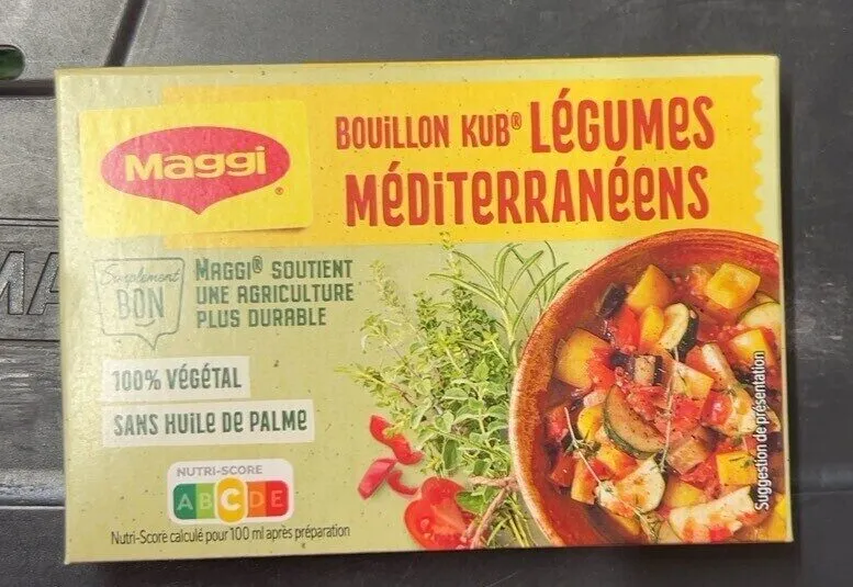 Bouillon Kub légumes méditerranéens