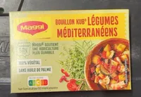 Bouillon Kub légumes méditerranéens