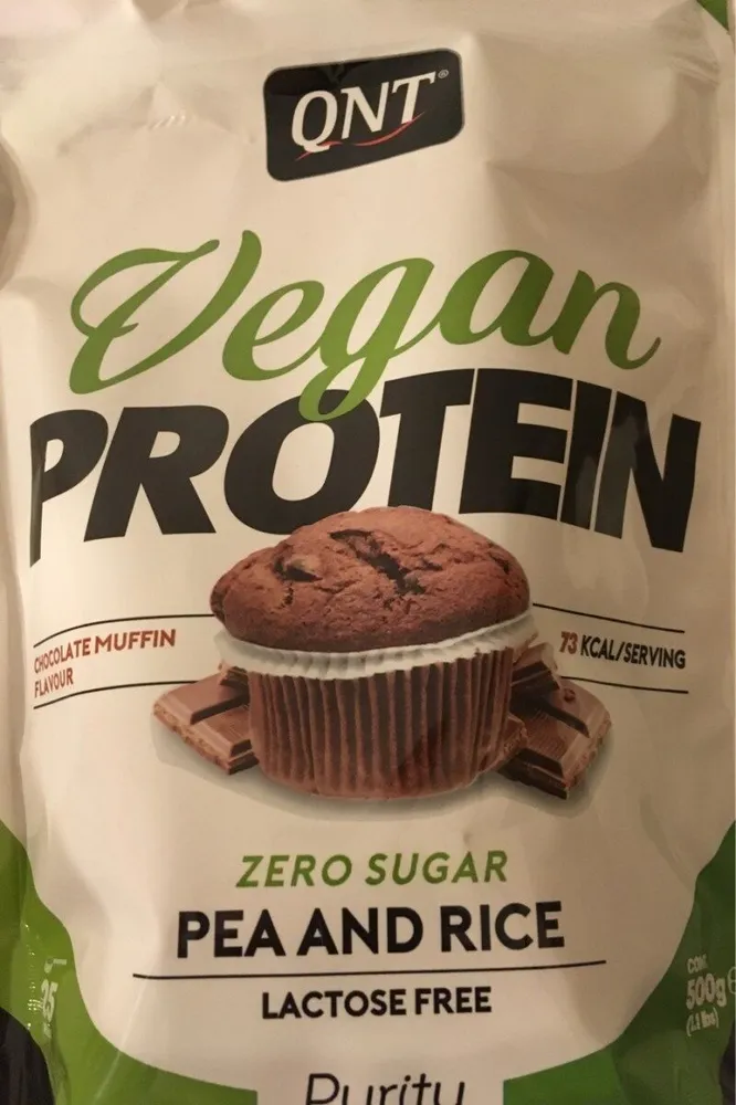 Vegan protein chocolate muffin flavour