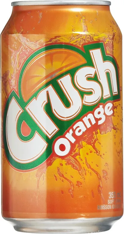 Crush Boisson Gazeuse Orange