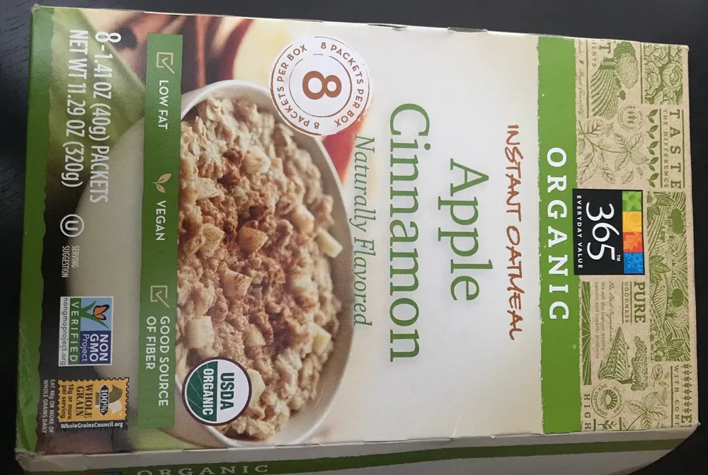 Apple Cinnamon Oatmeal