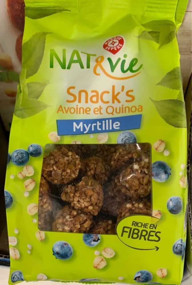Snack's avoine et quinoa
