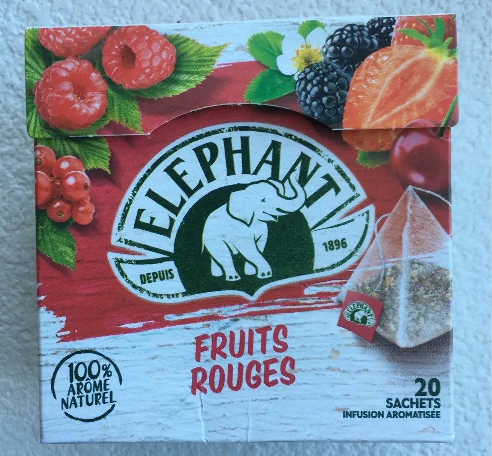 Infusion fruits rouge