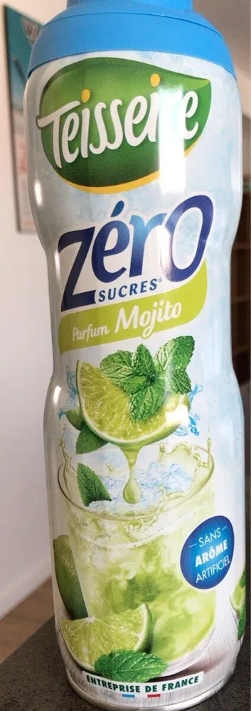 Sirop sans sucre mojito